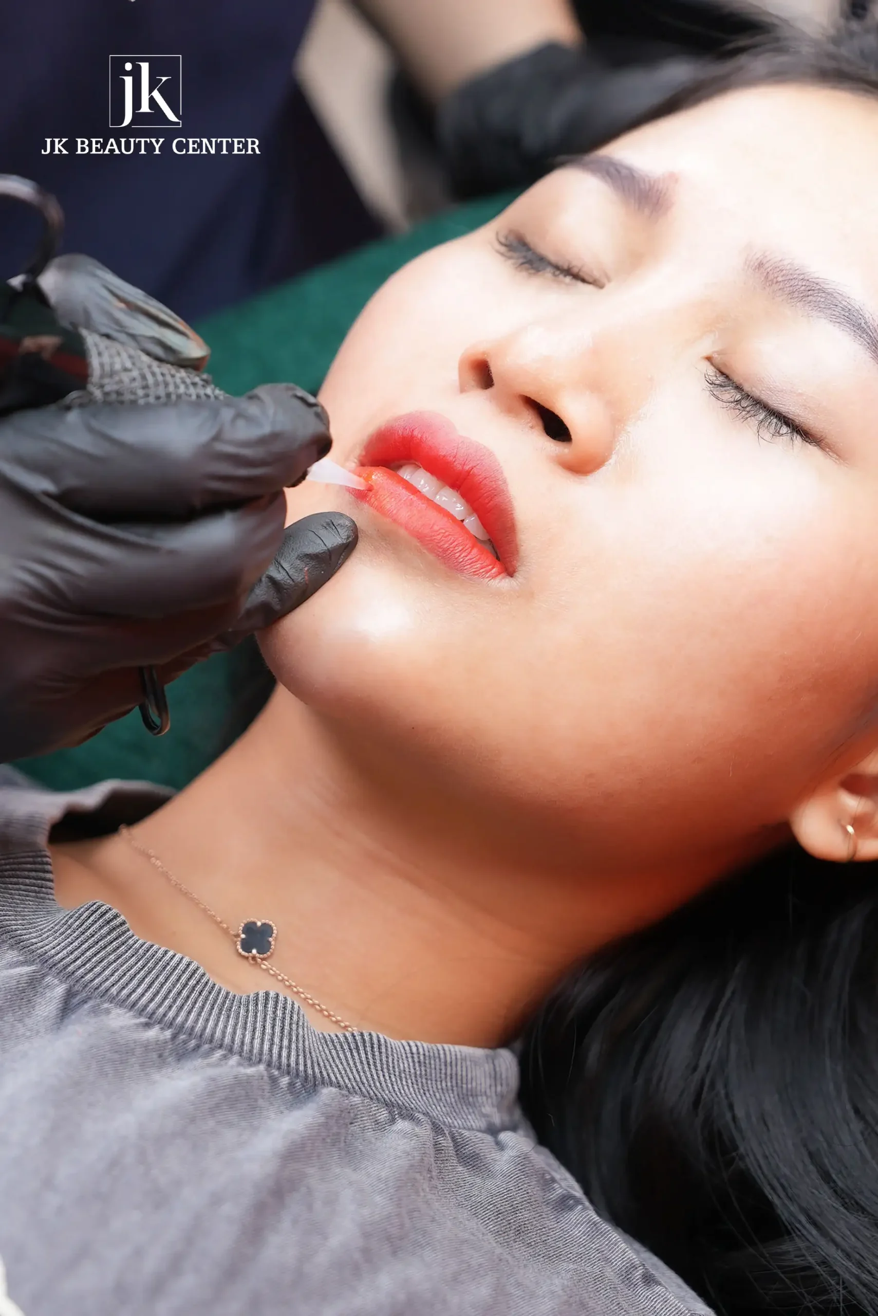Proses Sulam Bibir Prosedur JK Beauty Center