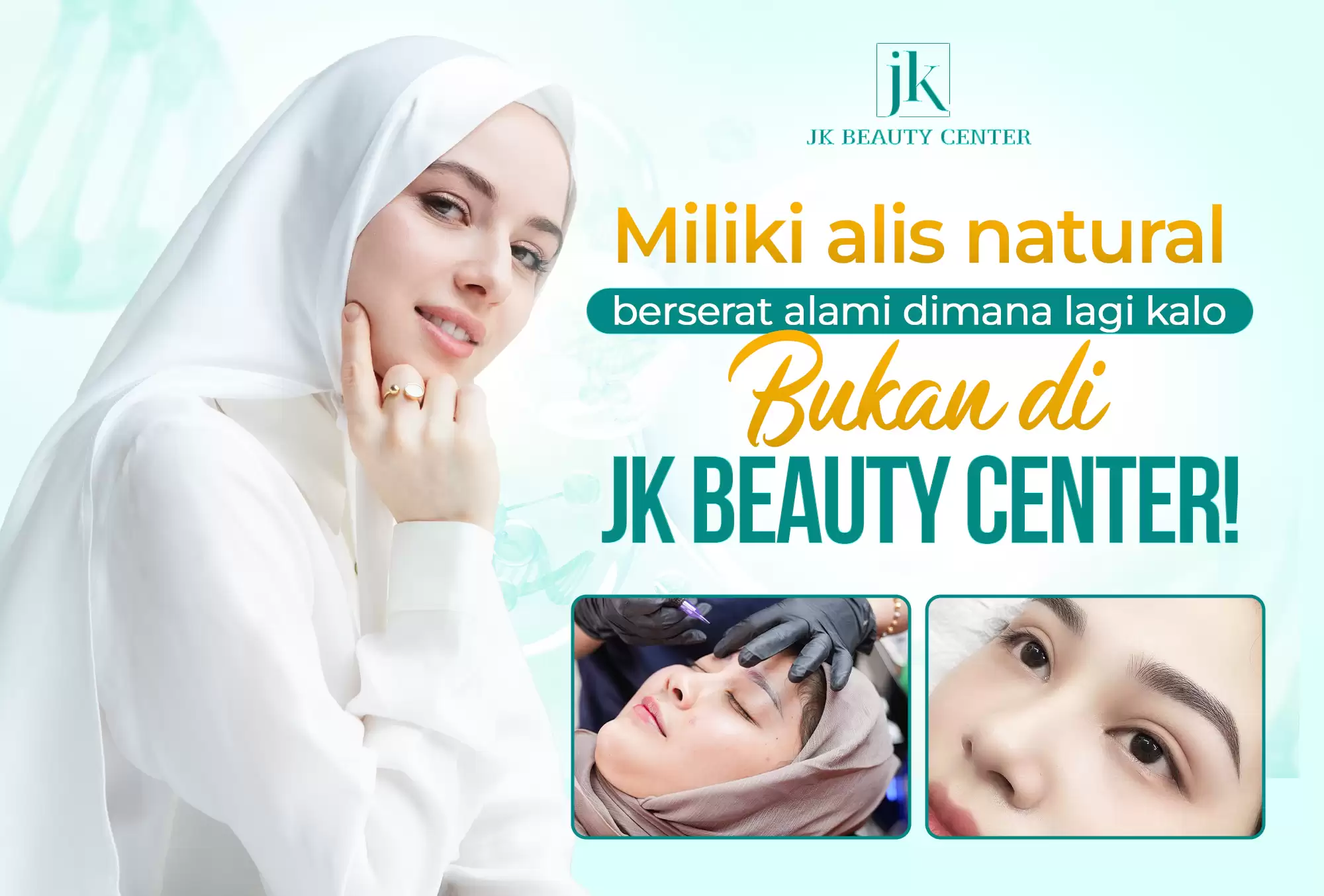 Sulam Alis Di JK Beauty Center: Tampil Cantik Percaya Diri